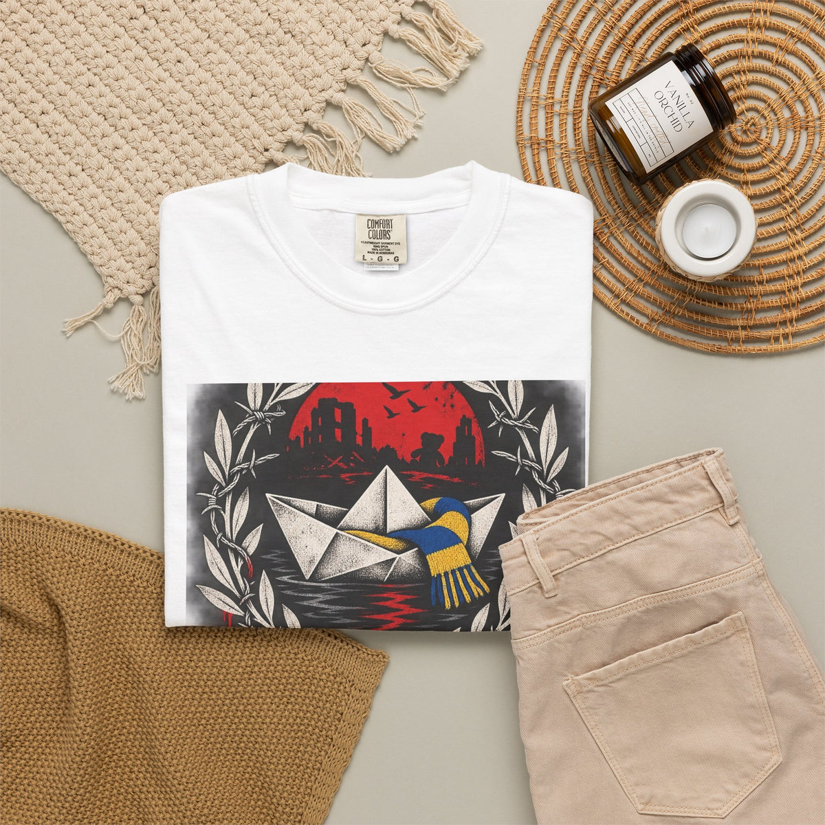 T-shirt solidarité enfance « Rendez-les à leurs familles »