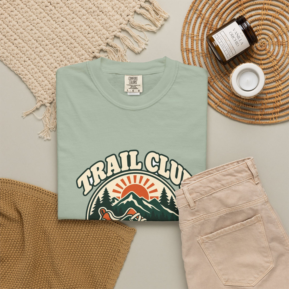 T-shirt plein air canadien « Trail Club »