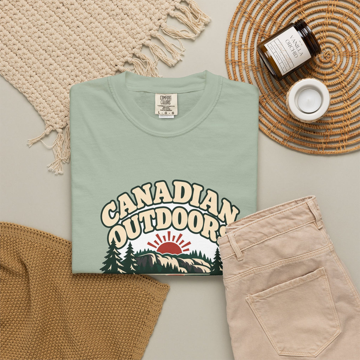 T-shirt plein air canadien « Canadian Outdoors »