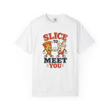 T-shirt rétro « Slice to Meet You »