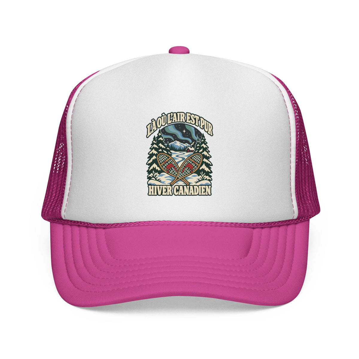 Casquette trucker plein air canadien « Hiver Canadien »