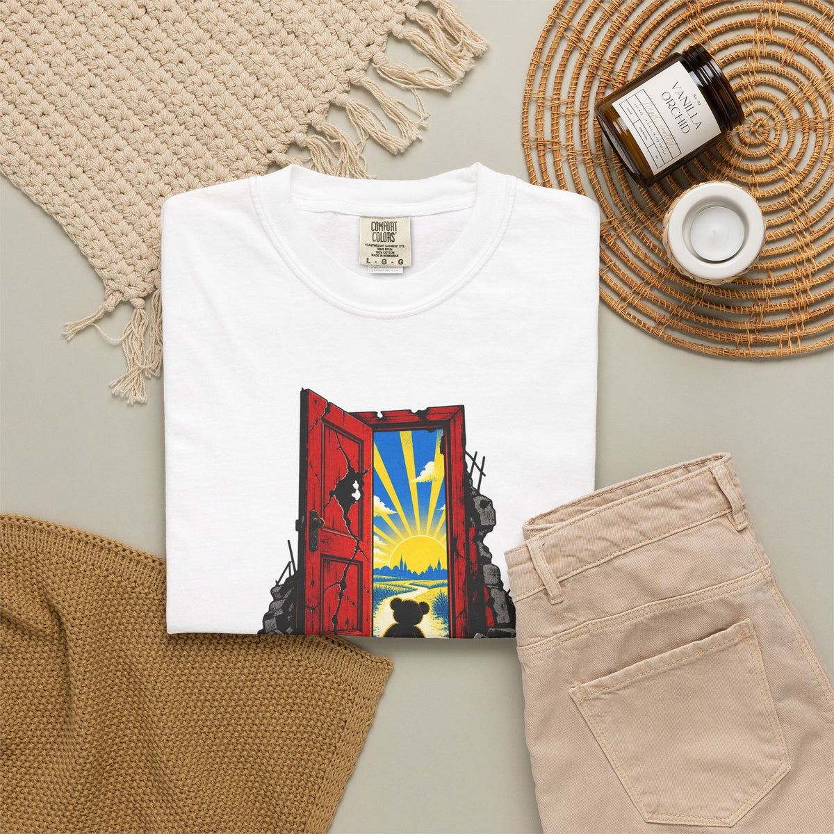 T-shirt solidarité enfance « Un enfant n'est jamais perdu »