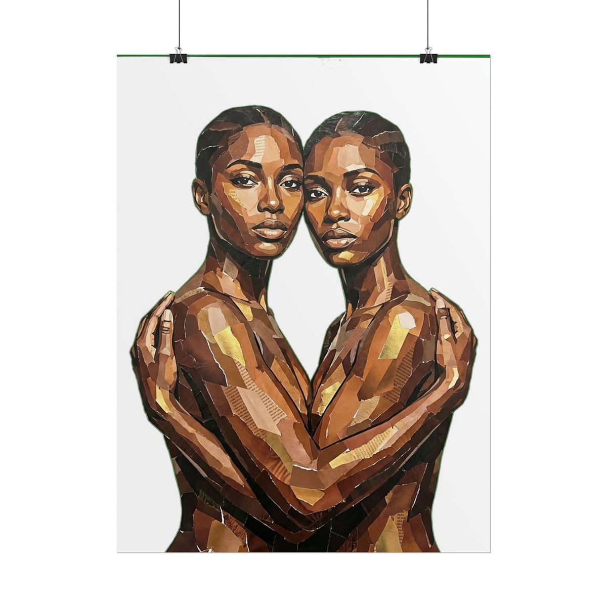 Affiche art mural « Unity in Gold »
