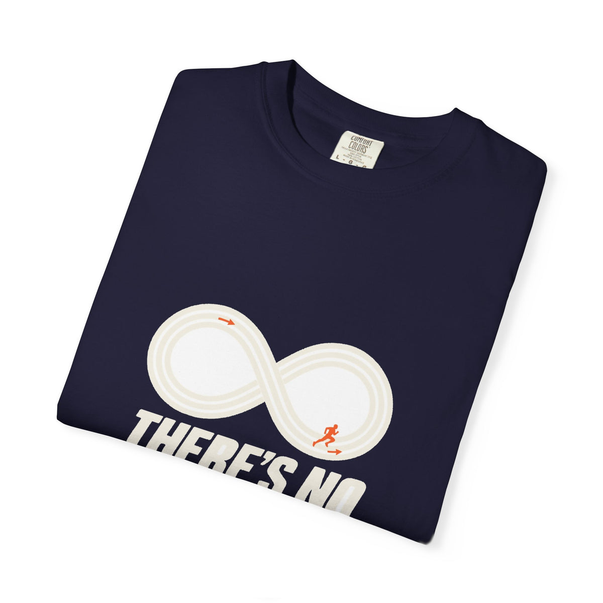 T-shirt course à pied rétro « Boucle Infinie »