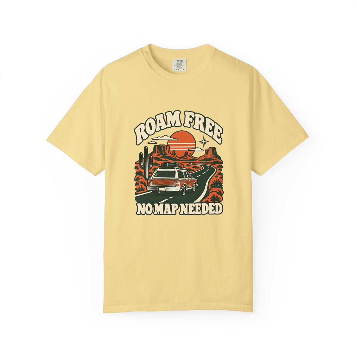 T-shirt plein air canadien « Roam Free »