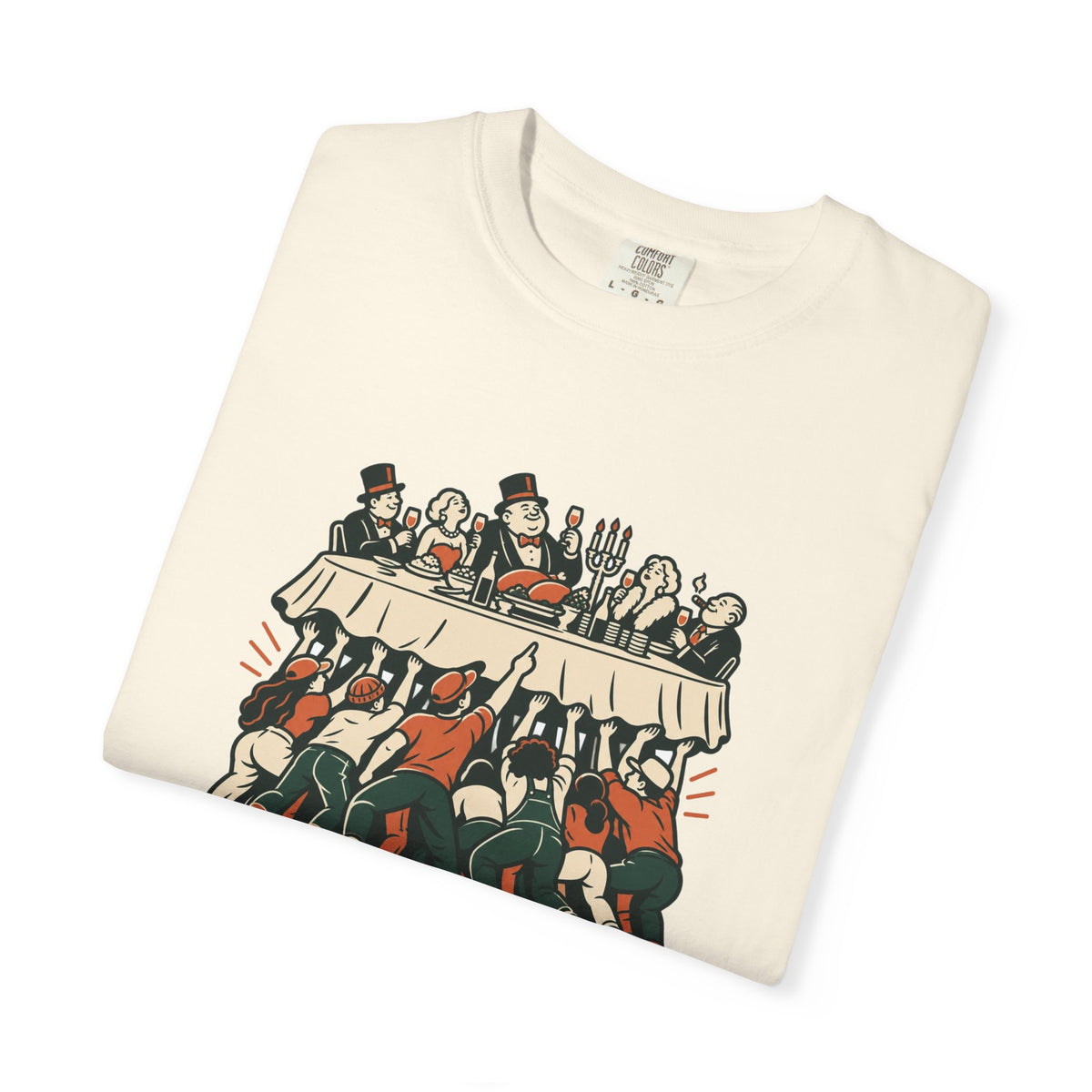 T-shirt message social « We Are the Foundation »