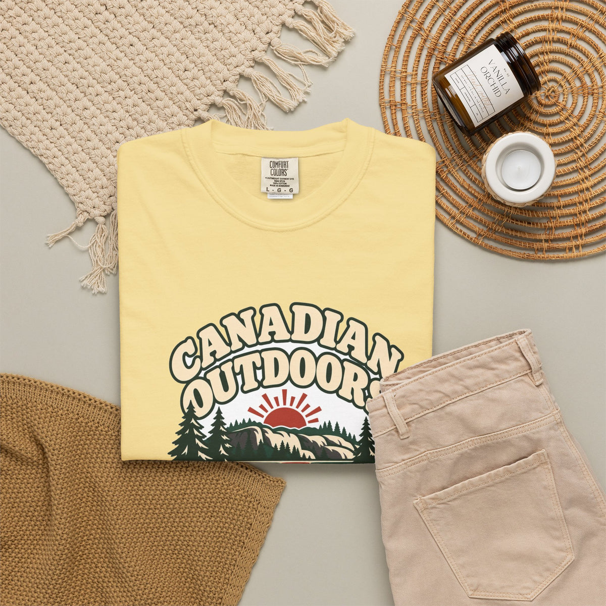 T-shirt plein air canadien « Canadian Outdoors »