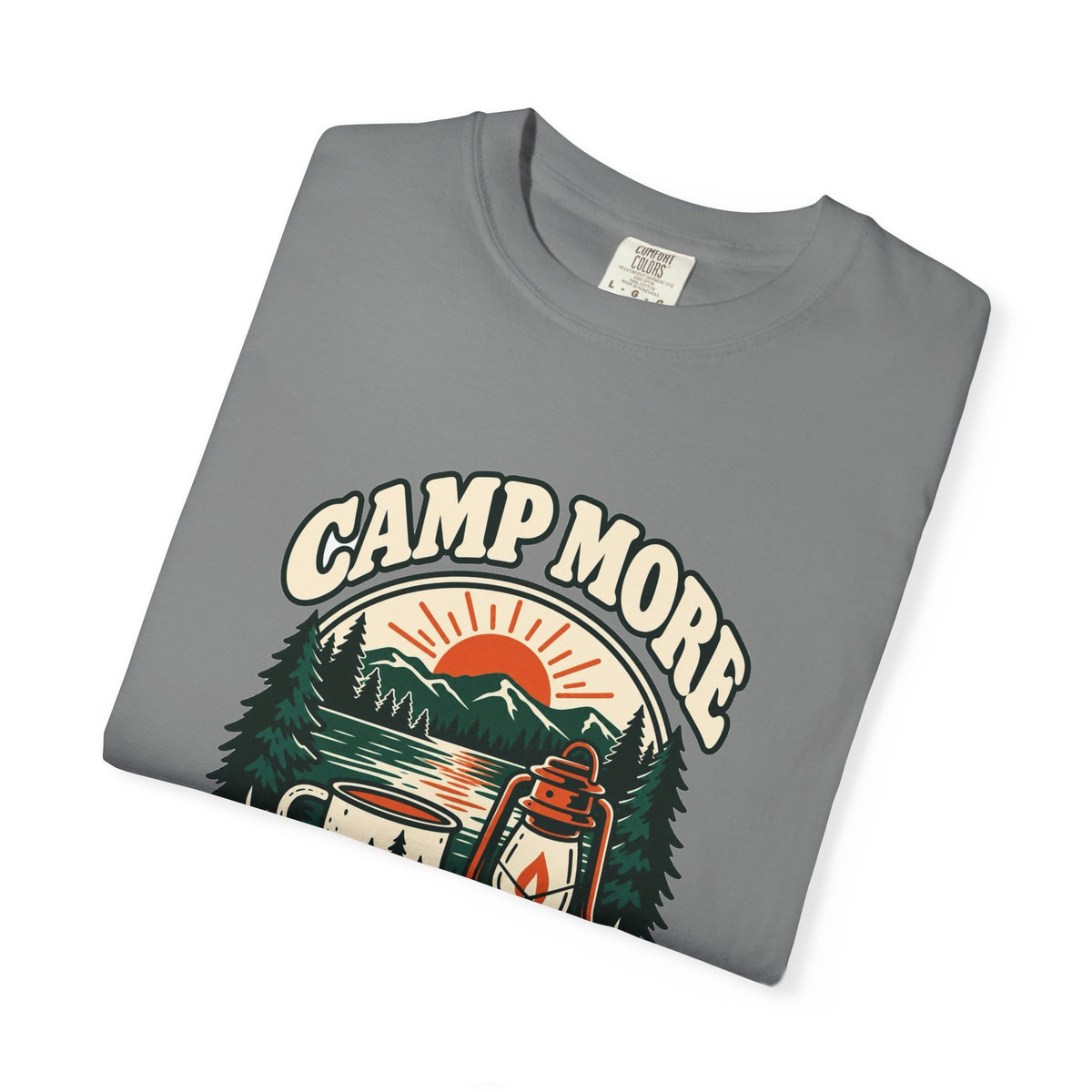 T-shirt plein air canadien « Camp More »