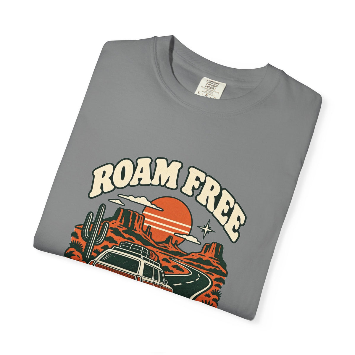 T-shirt plein air canadien « Roam Free »