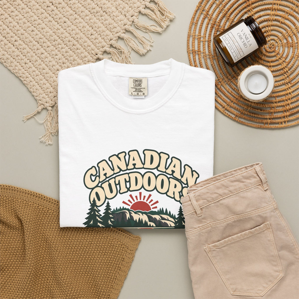 T-shirt plein air canadien « Canadian Outdoors »
