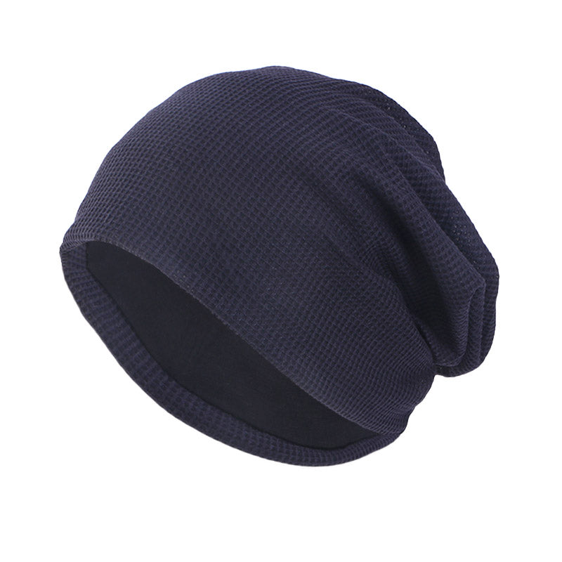 Bonnet en coton NORTHÉA – Bleu marine