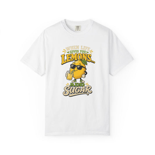 T-shirt rétro « When Life Gives You Lemons »