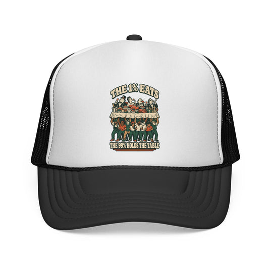 Casquette trucker « The 1% Eats »