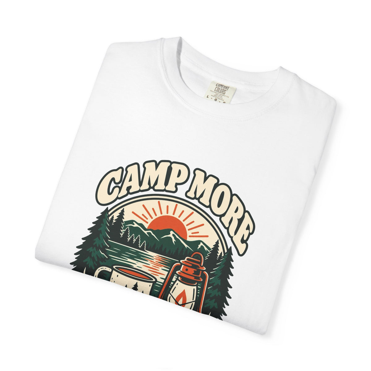 T-shirt plein air canadien « Camp More »