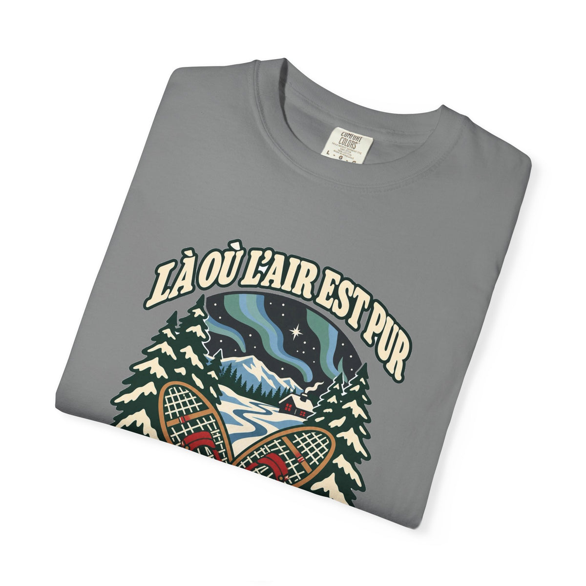 T-shirt plein air canadien « Hiver Canadien »