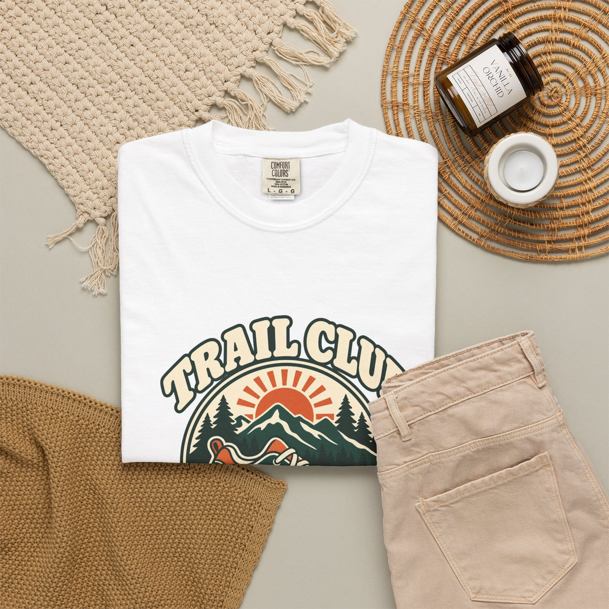 T-shirt plein air canadien « Trail Club »