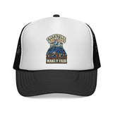 Casquette trucker « The Future Has a Cost »