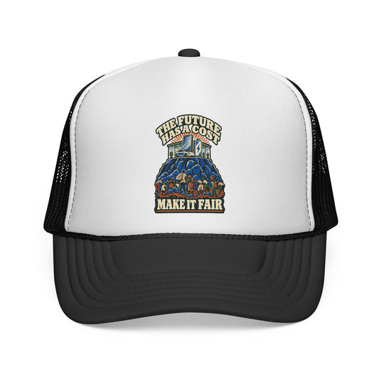 Casquette trucker « The Future Has a Cost »