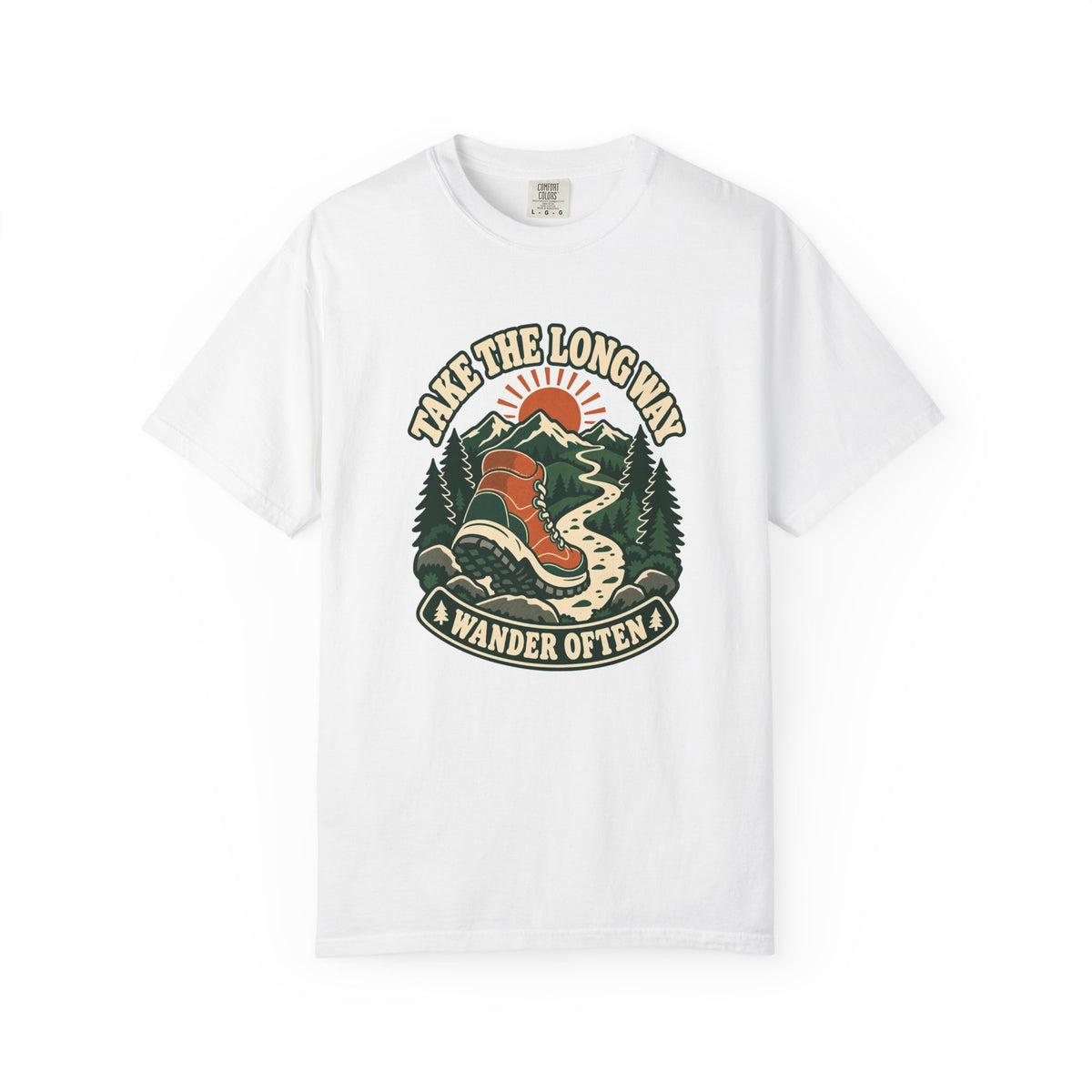 T-shirt « Take the Long Way »