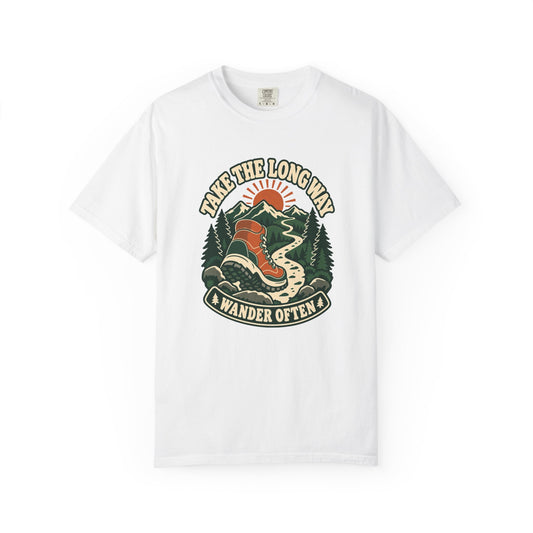 T-shirt « Take the Long Way »