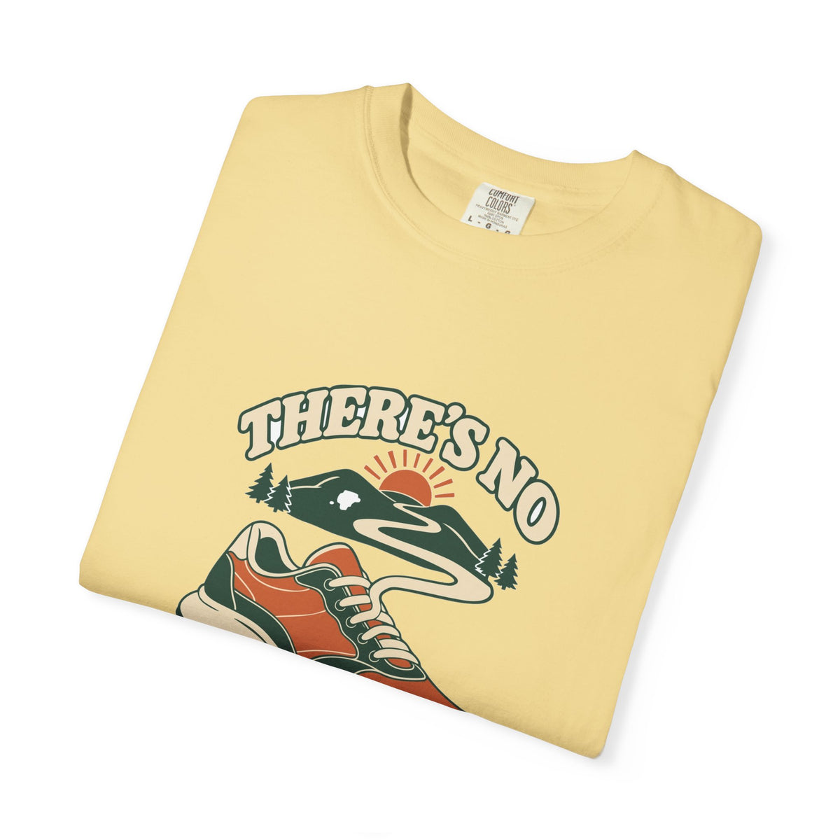 T-shirt course à pied rétro « Chaussure à Lacet »