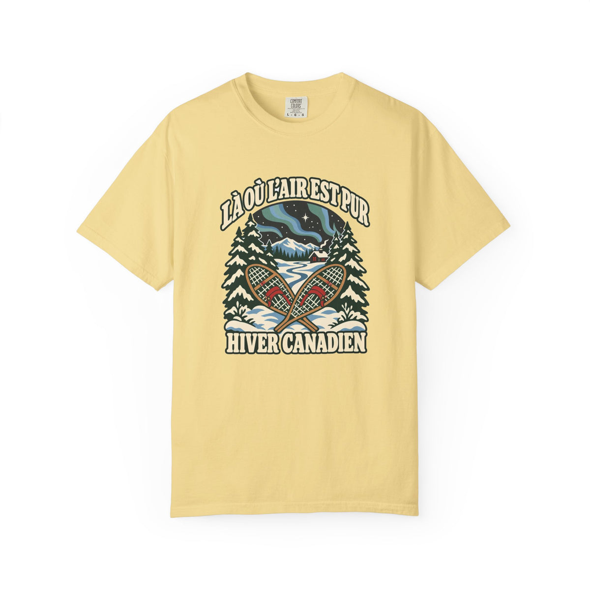 T-shirt plein air canadien « Hiver Canadien »