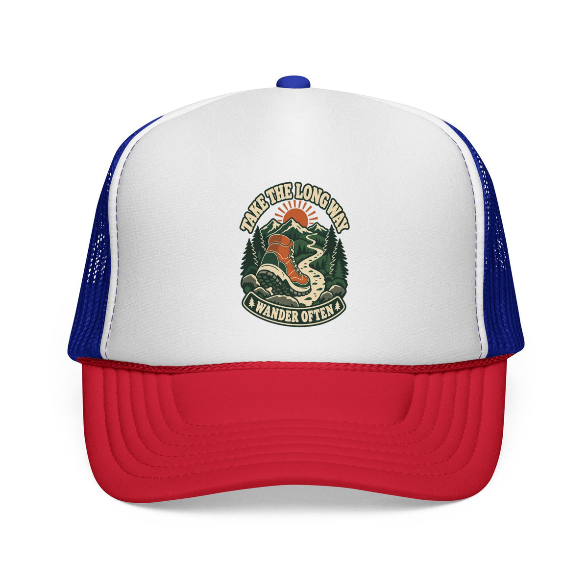Casquette trucker plein air canadien « Take the Long Way »