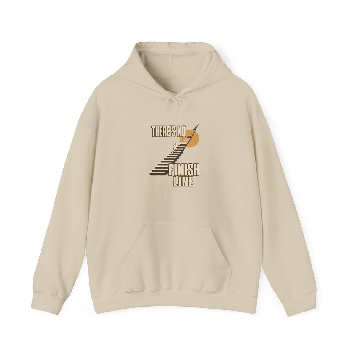 Hoodie course à pied rétro « Escalier »