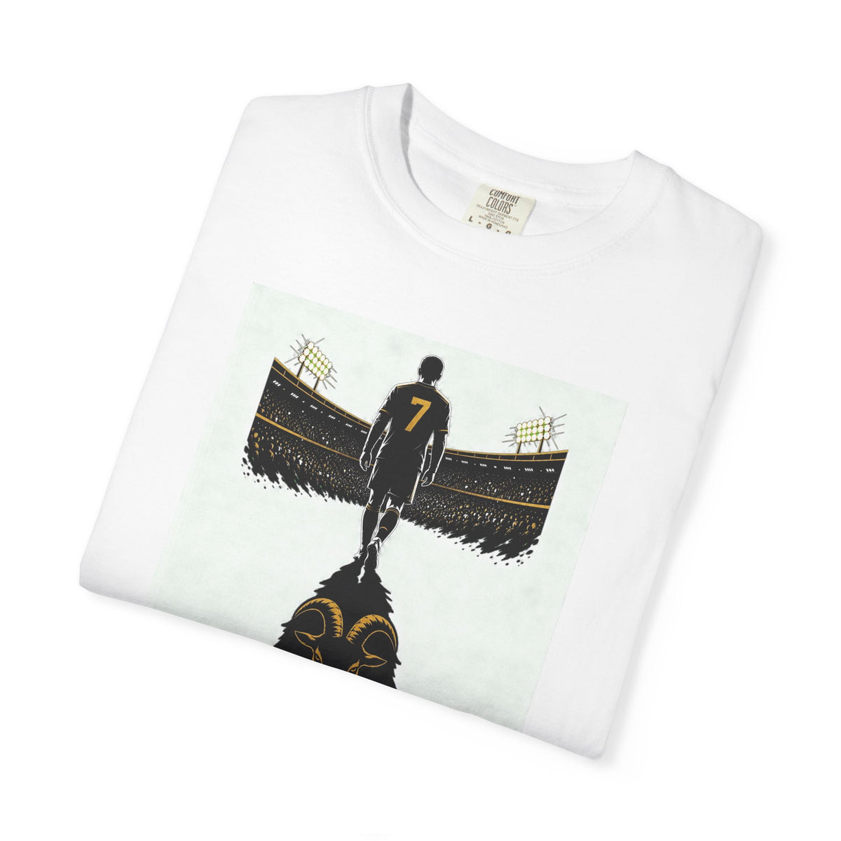 T-shirt soccer motivation « Legends Footprints »