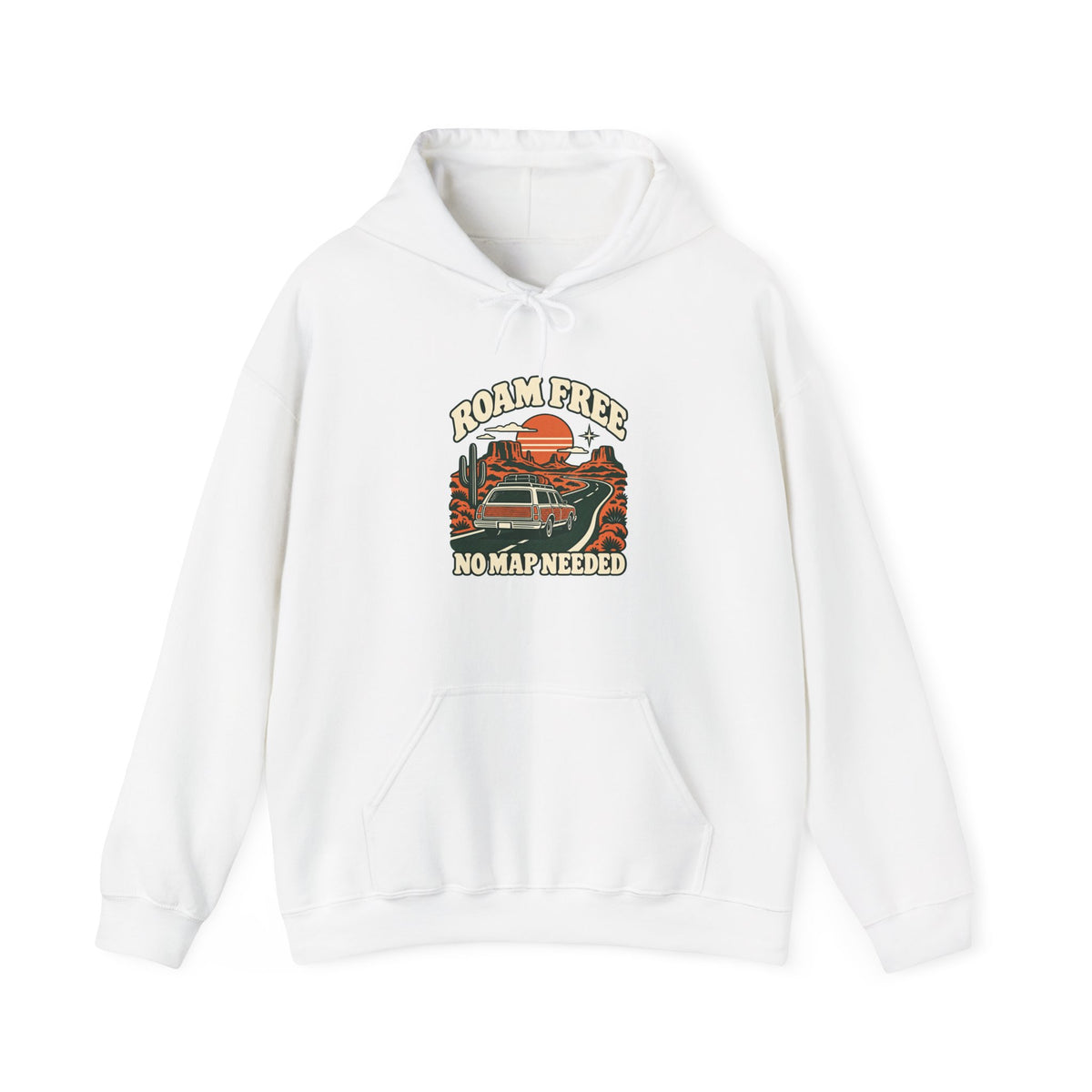 Hoodie « Roam Free »