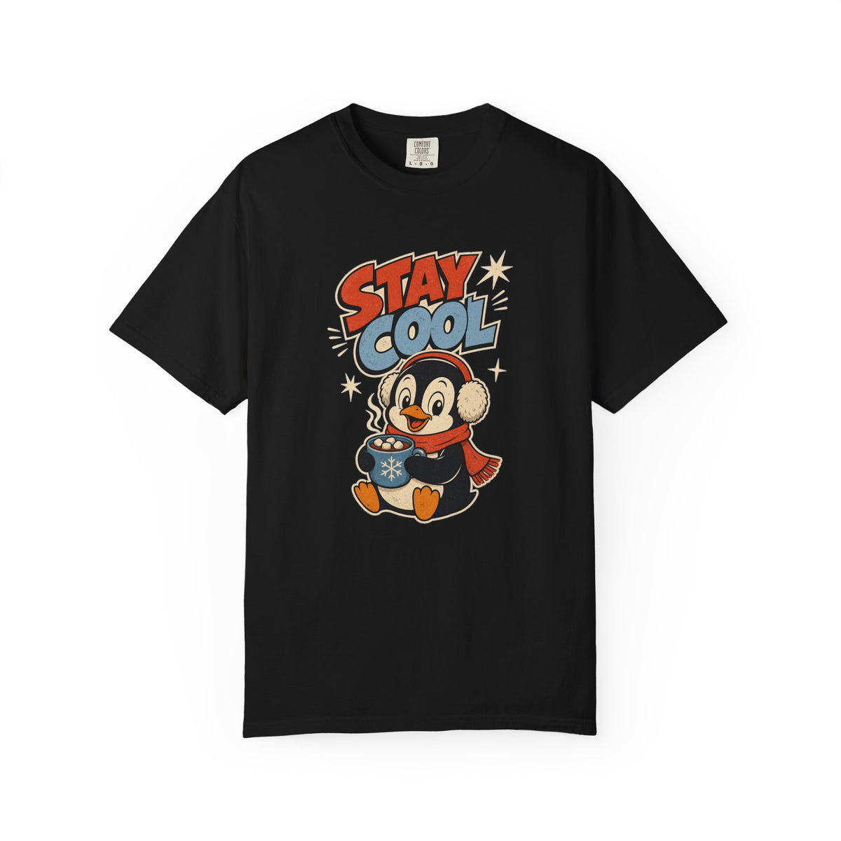 T-shirt rétro humour « Stay Cool »