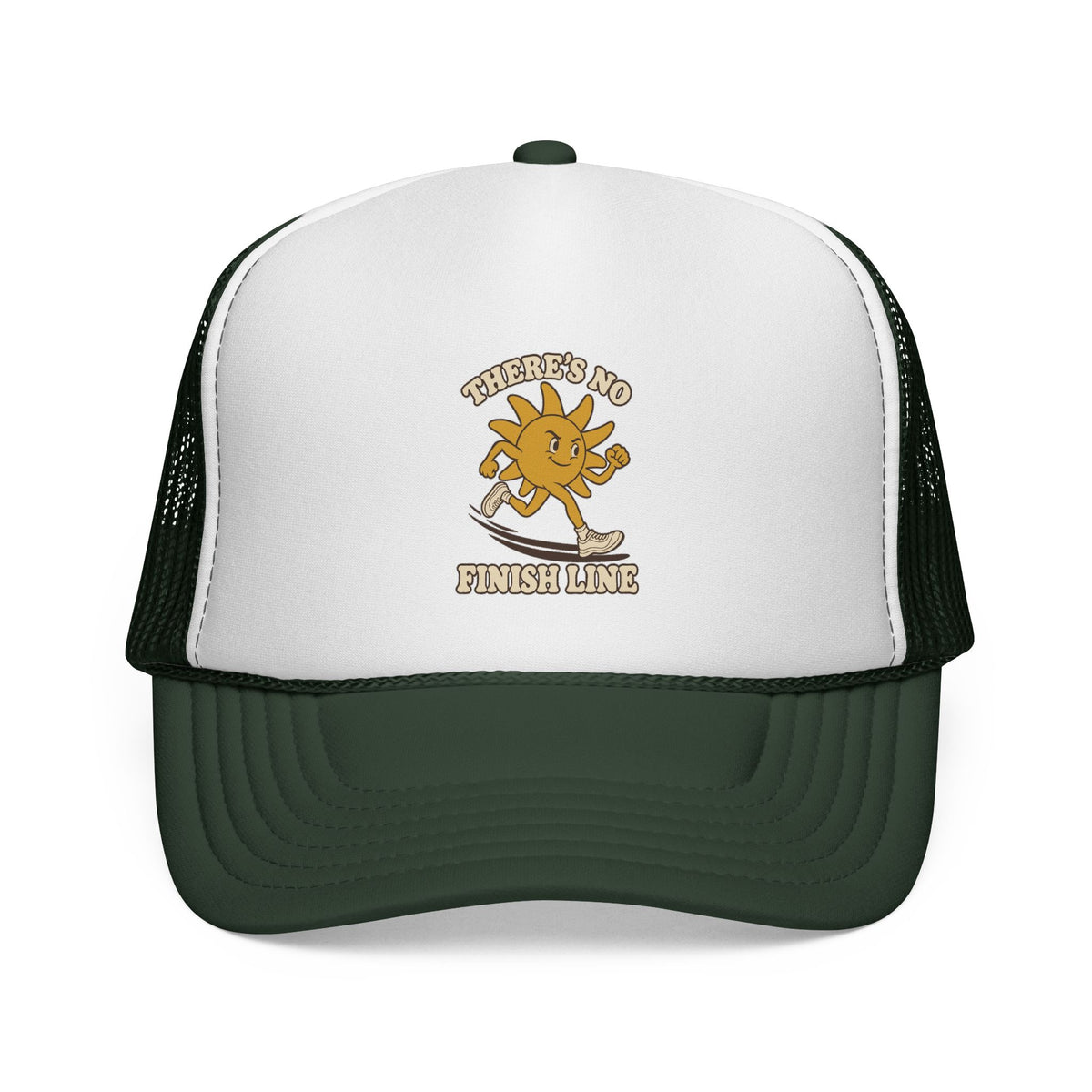 Casquette trucker course à pied « Soleil Mascotte »