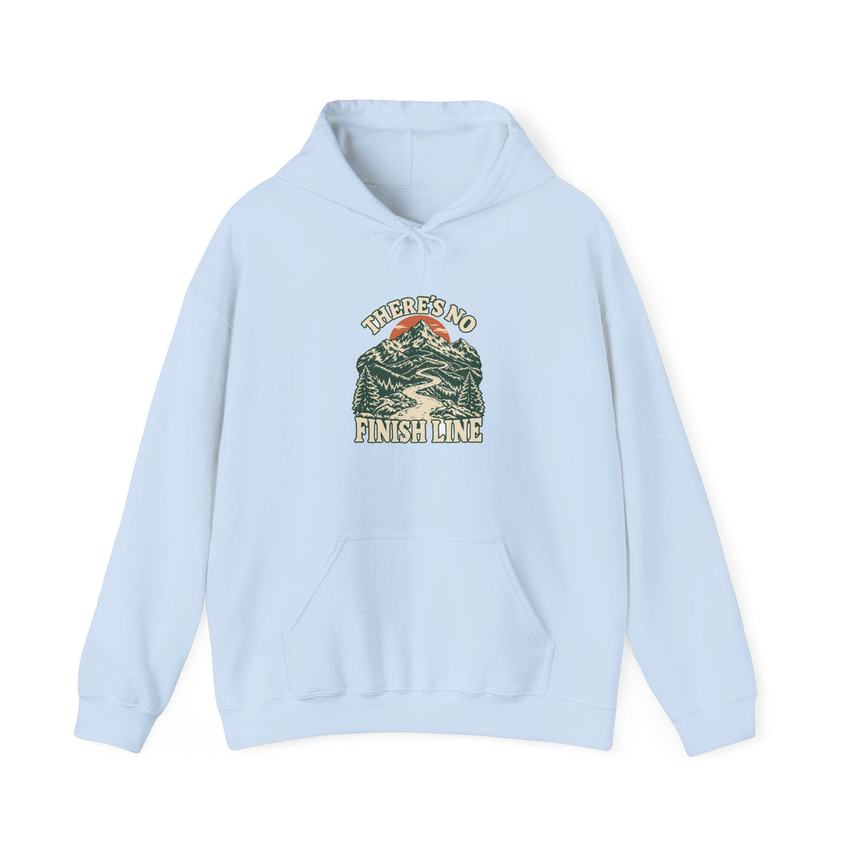 Hoodie course à pied rétro « Sentier de Montagne »