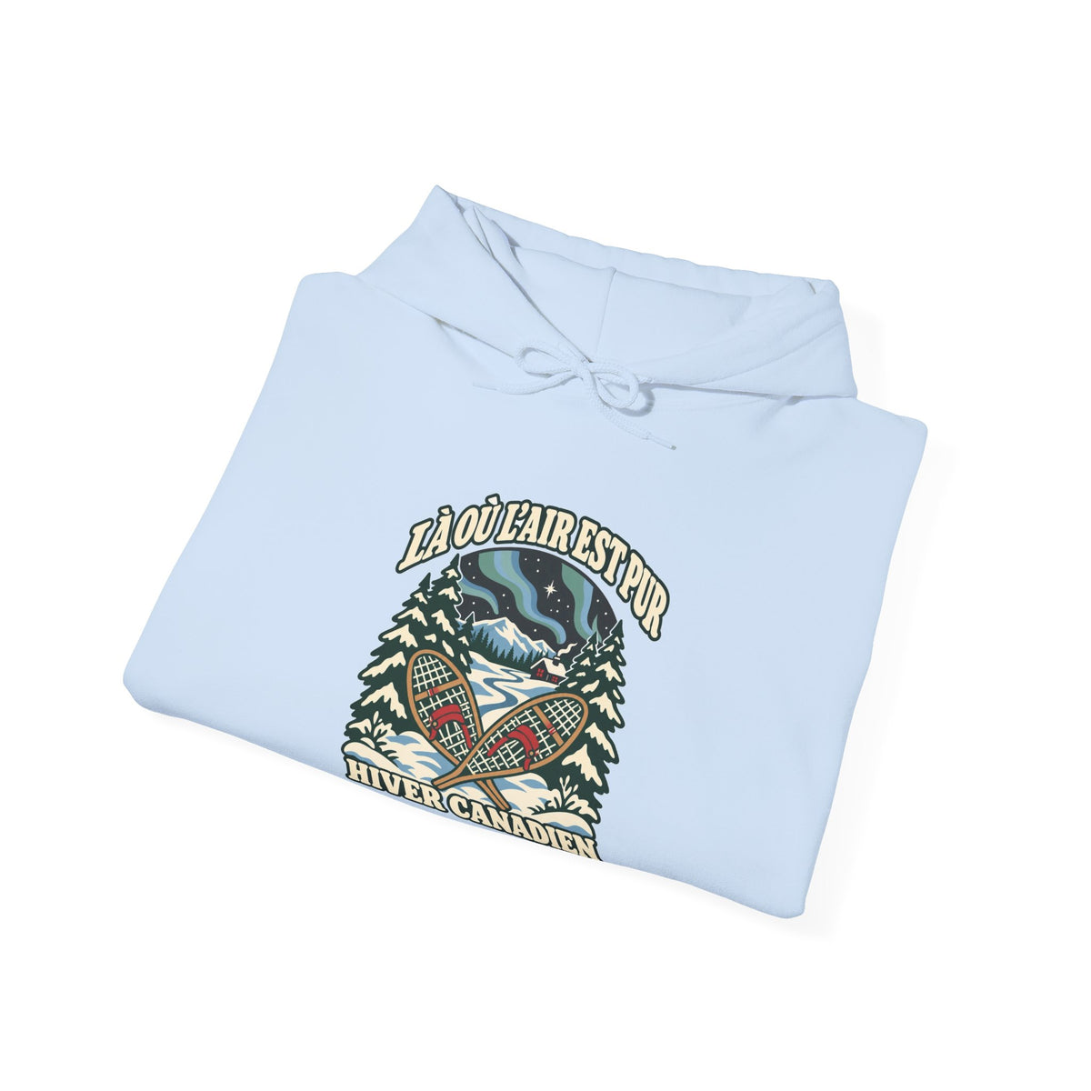 Hoodie plein air canadien « Hiver Canadien »