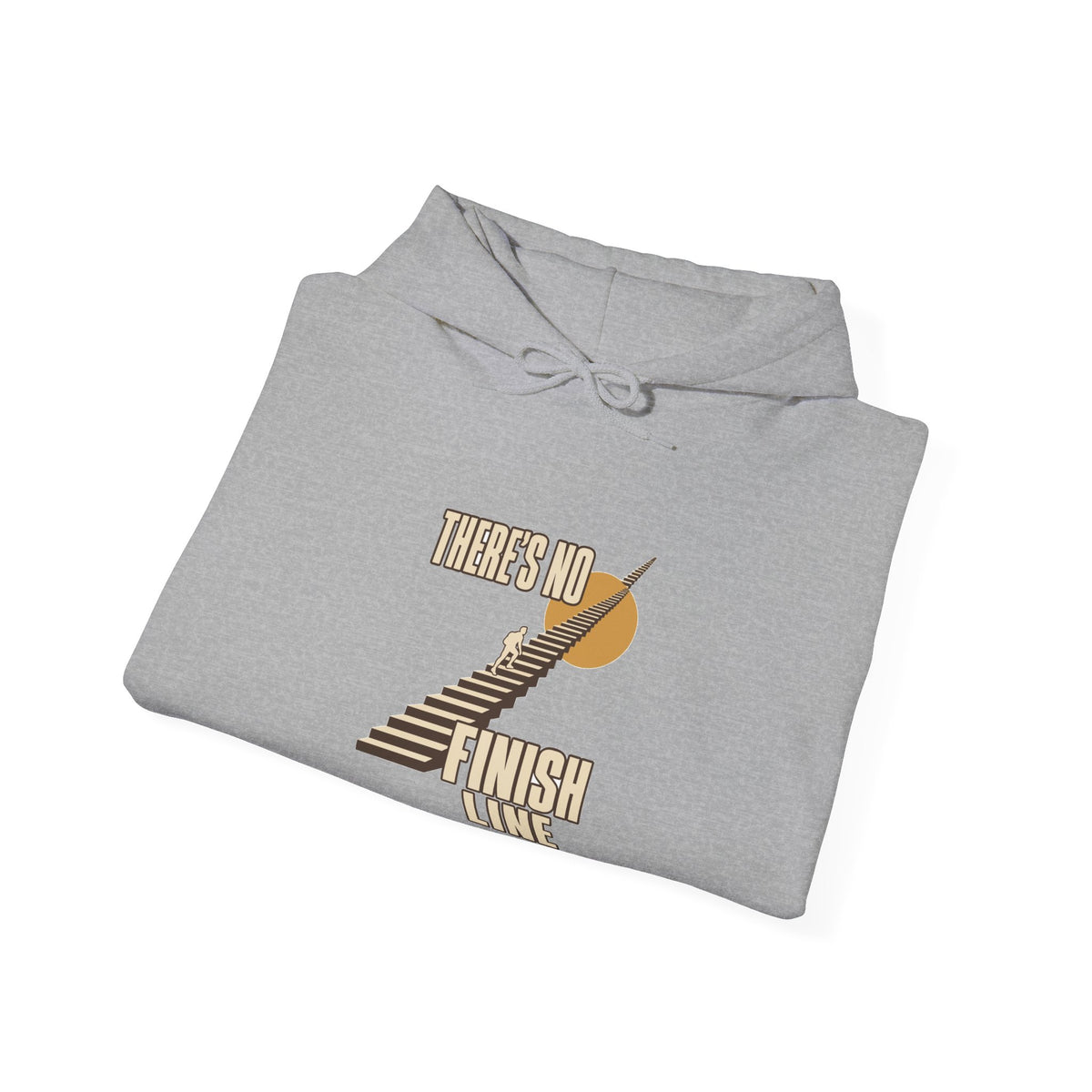 Hoodie course à pied rétro « Escalier »