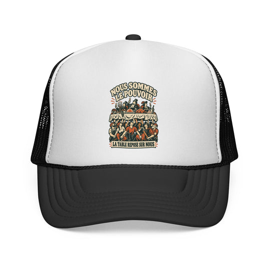 Casquette trucker « Nous sommes le pouvoir »