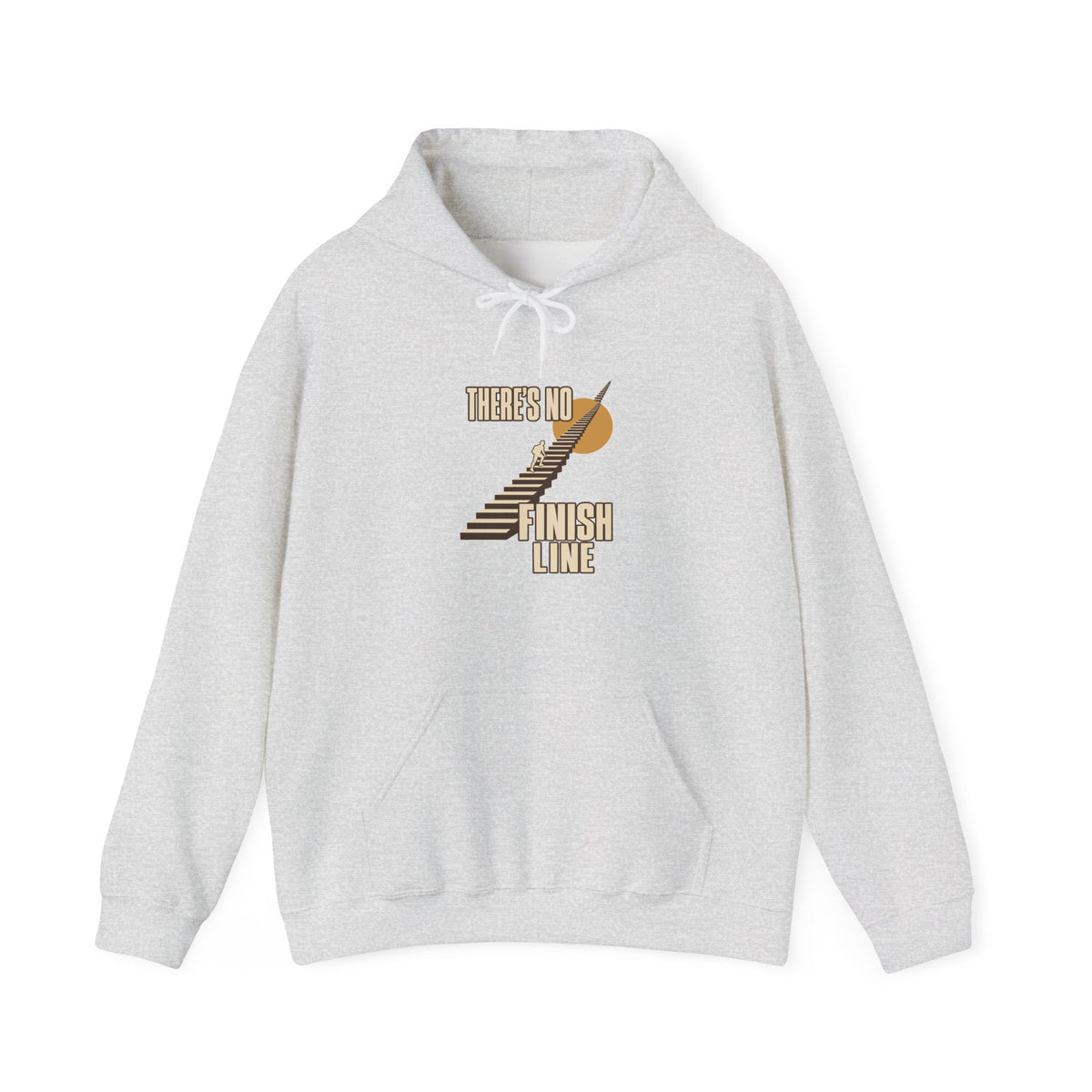 Hoodie course à pied rétro « Escalier »