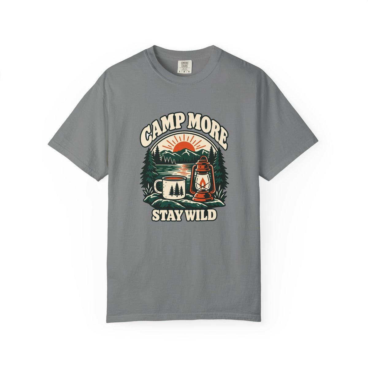 T-shirt plein air canadien « Camp More »