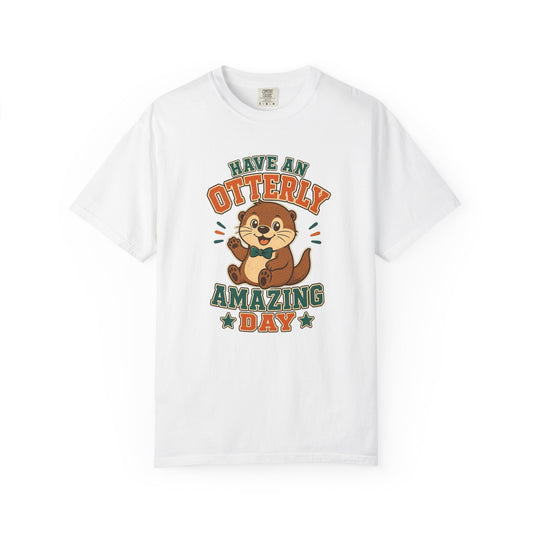 T-shirt rétro « Have an Otterly Amazing Day »