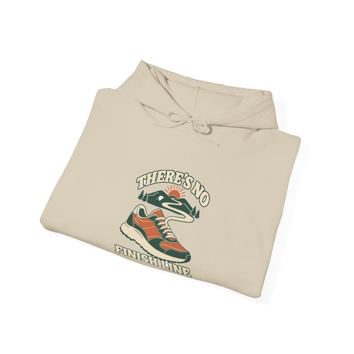 Hoodie course à pied rétro « Chaussure à Lacet »