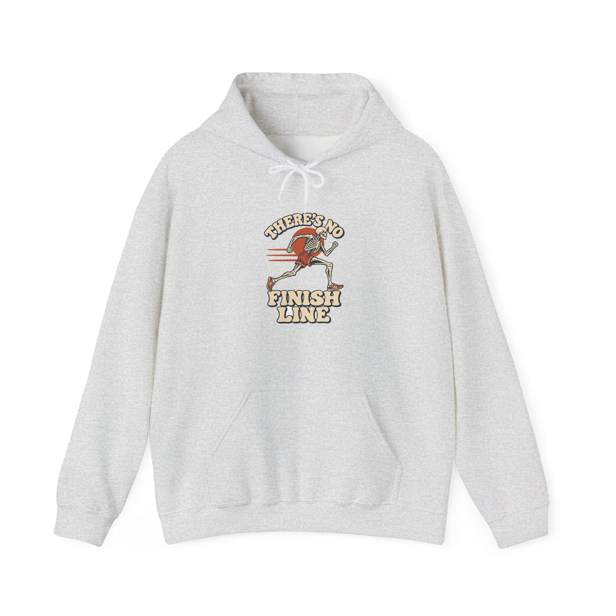 Hoodie course à pied rétro « Squelette »