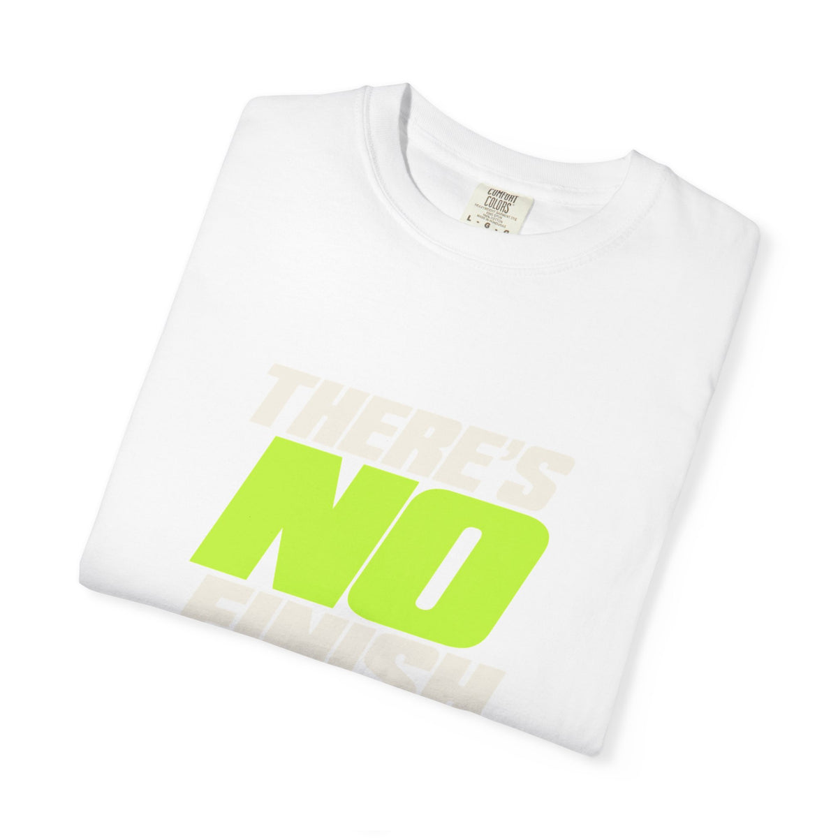 T-shirt course à pied rétro « No Neon »