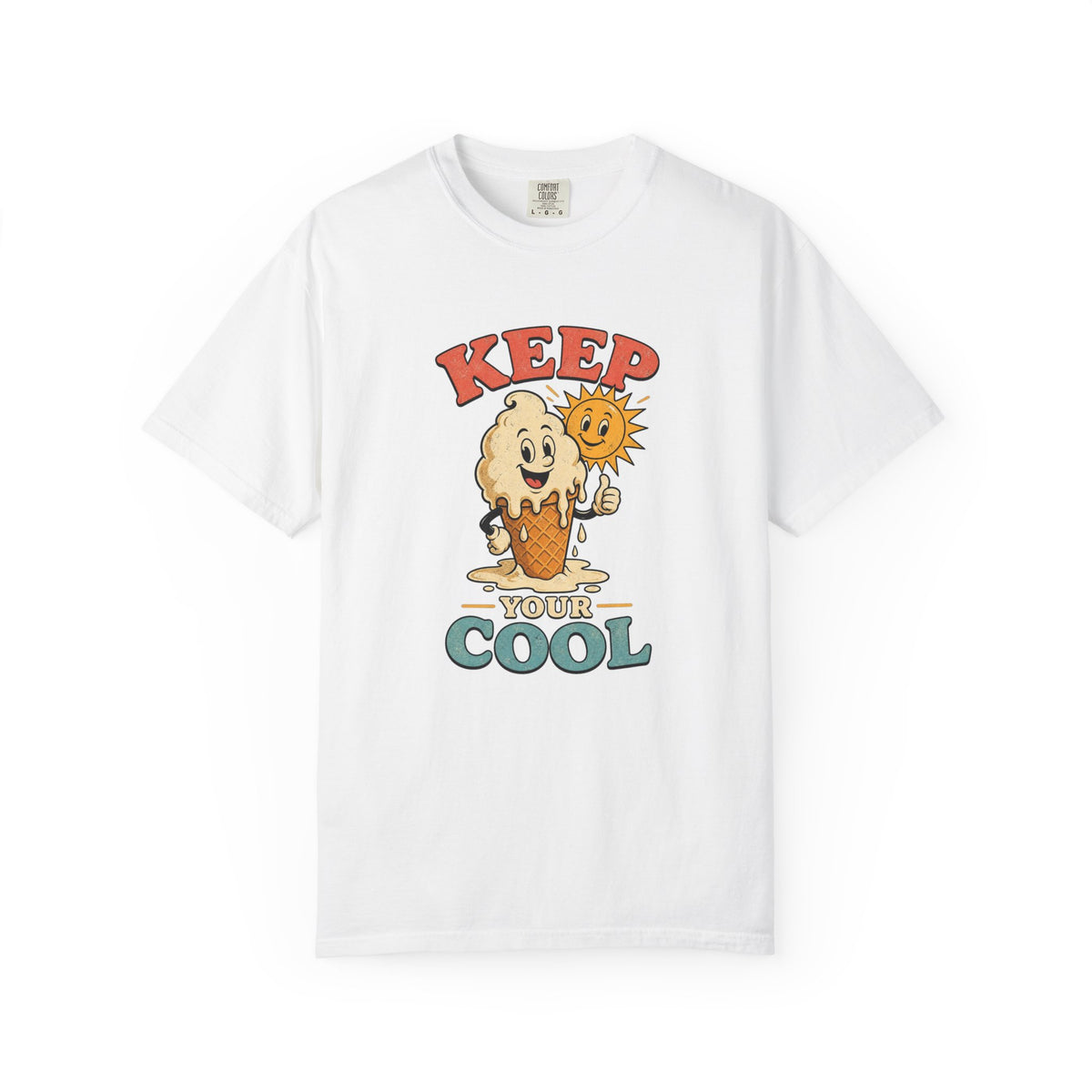 T-shirt rétro « Keep Your Cool »