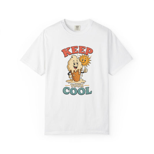 T-shirt rétro « Keep Your Cool »