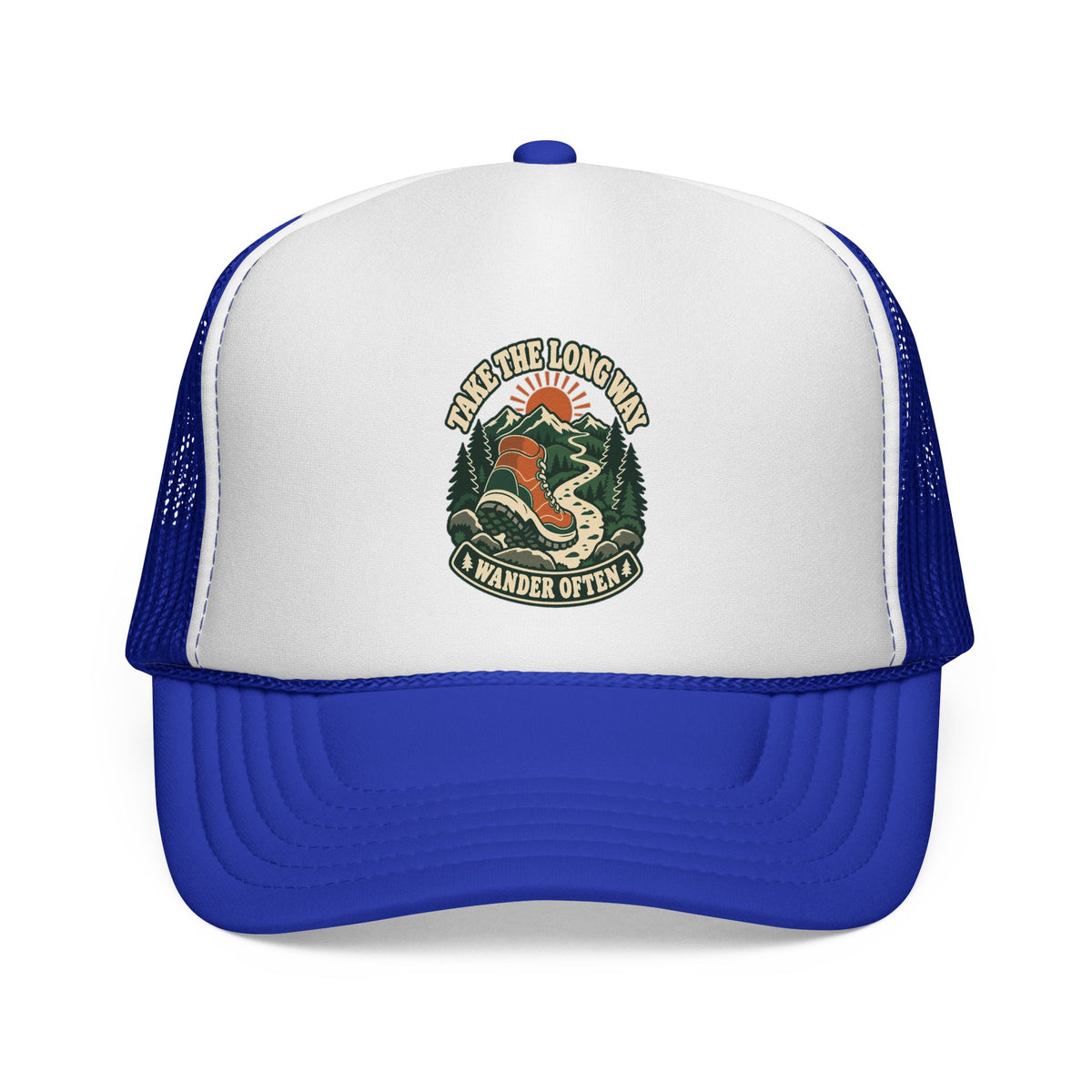 Casquette trucker plein air canadien « Take the Long Way »
