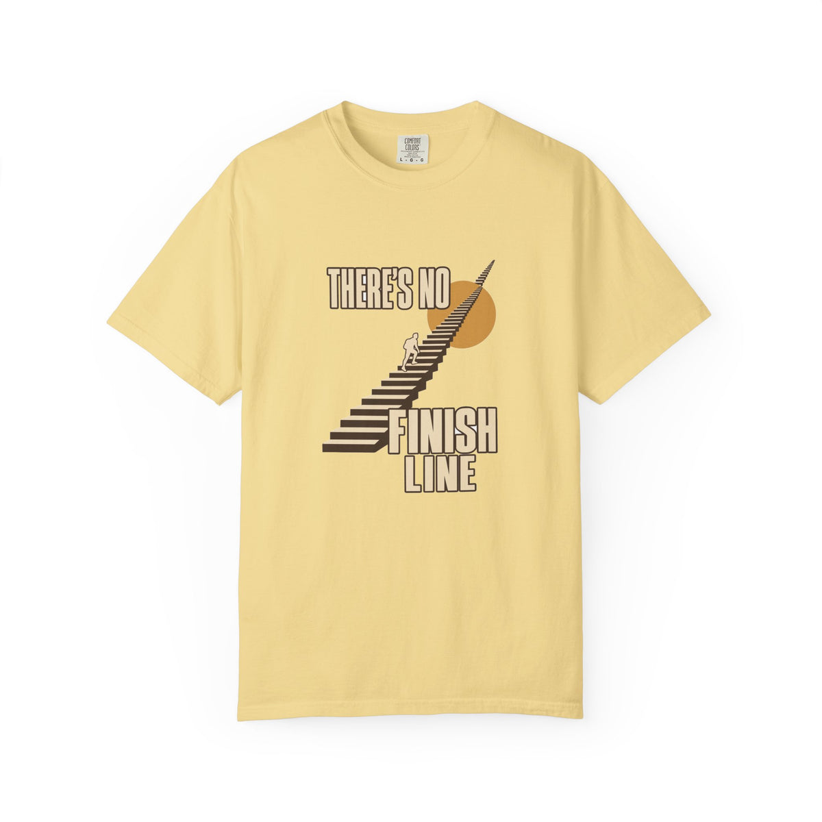 T-shirt course à pied rétro « Escalier »