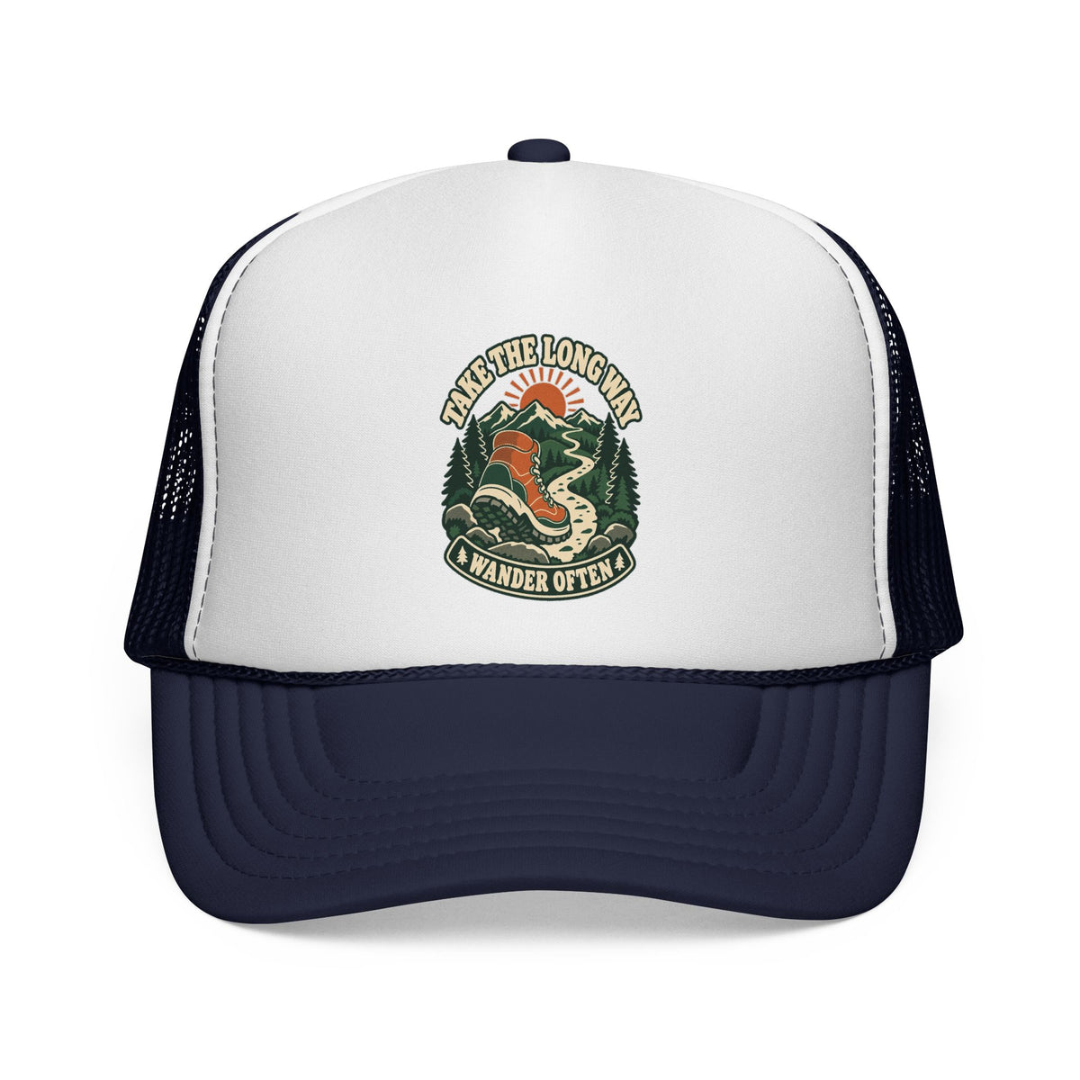 Casquette trucker plein air canadien « Take the Long Way »