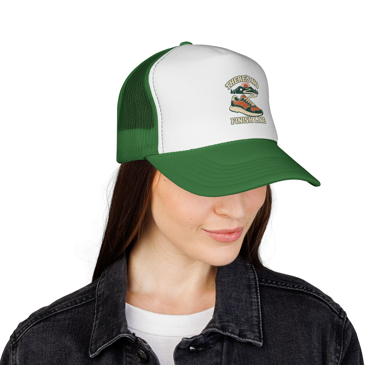 Casquette trucker course à pied « Chaussure à Lacet »