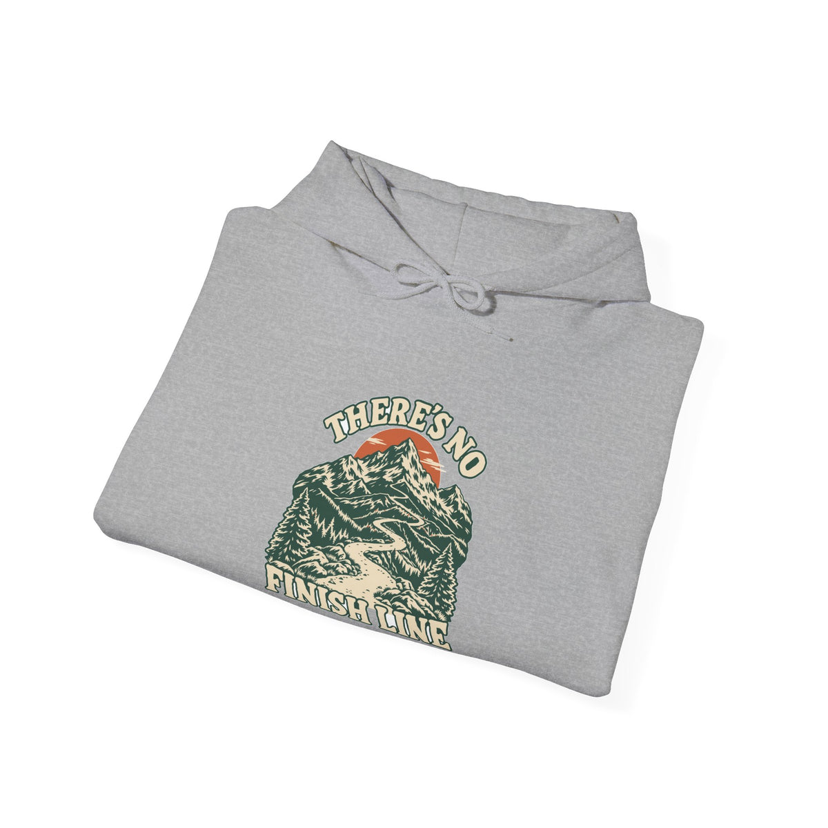 Hoodie course à pied rétro « Sentier de Montagne »