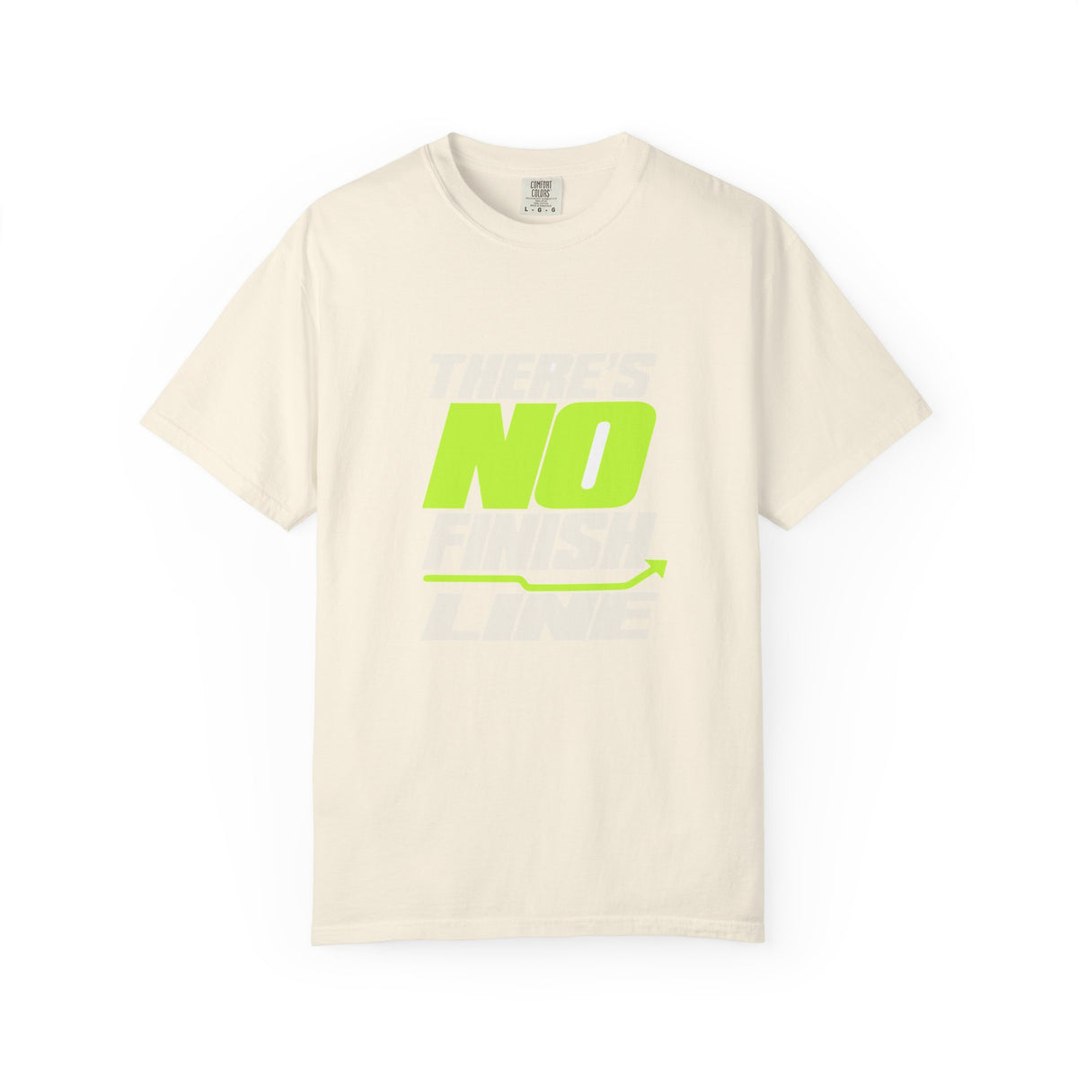 T-shirt course à pied rétro « No Neon »